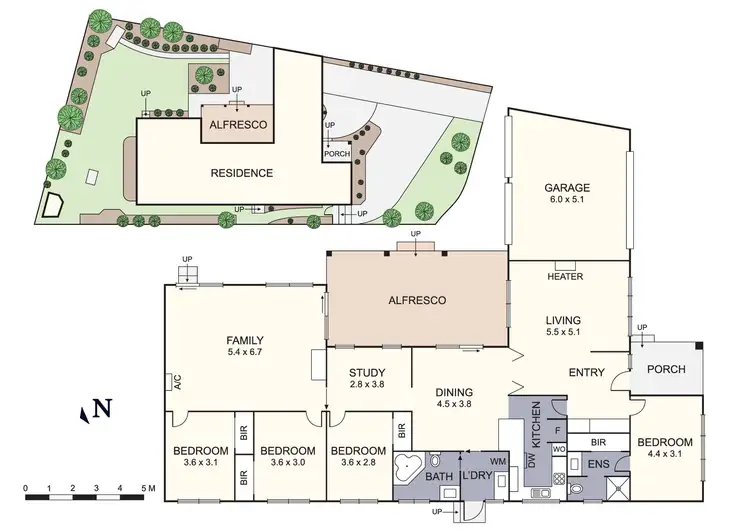 Floorplan of Homely house listing, 45 Farnham Road, Bayswater VIC 3153