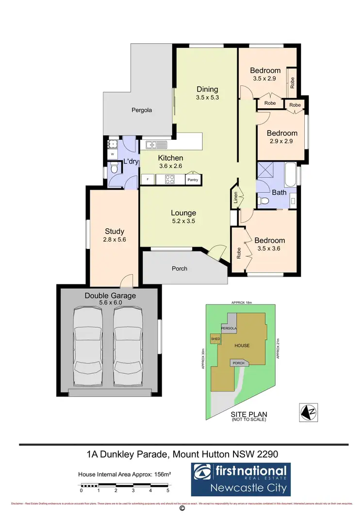 Floorplan of Homely house listing, 1A Dunkley Parade, Mount Hutton NSW 2290
