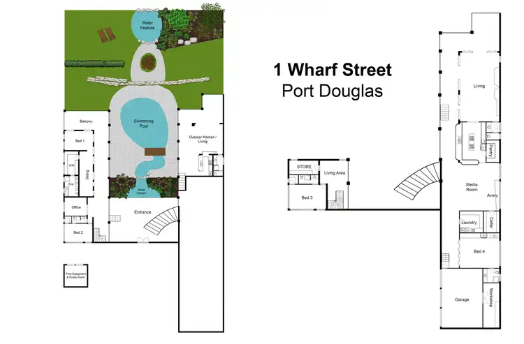 Floorplan of Homely house listing, 1 Wharf Street, Port Douglas QLD 4877