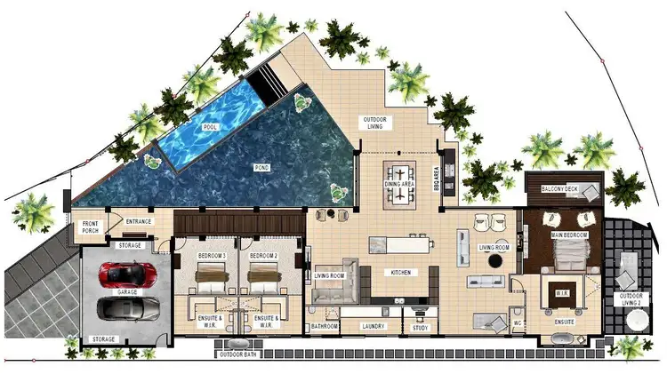 Floorplan of Homely house listing, 14-32 Barrier Street, Port Douglas QLD 4877