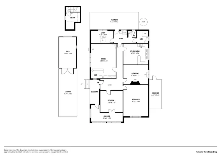 Floorplan of Homely house listing, 15 Ralston Street, Largs Bay SA 5016