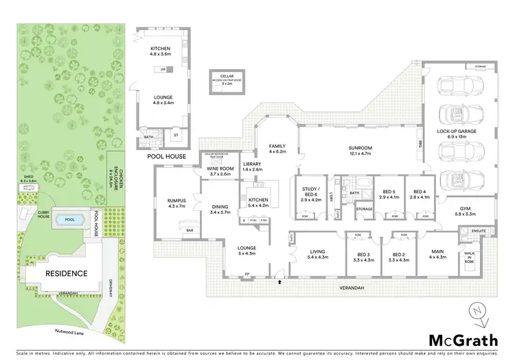Floorplan of Homely rural property listing, 10 Nutwood Lane, Windsor Downs NSW 2756