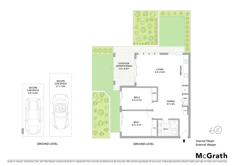 Floorplan of Homely unit listing, 19/18-20 Shackel Avenue, Brookvale NSW 2100