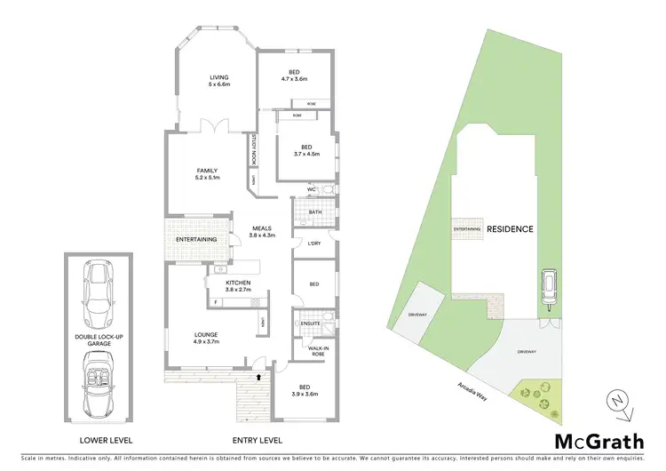 Floorplan of Homely house listing, 51 Arcadia Way, Eltham North VIC 3095