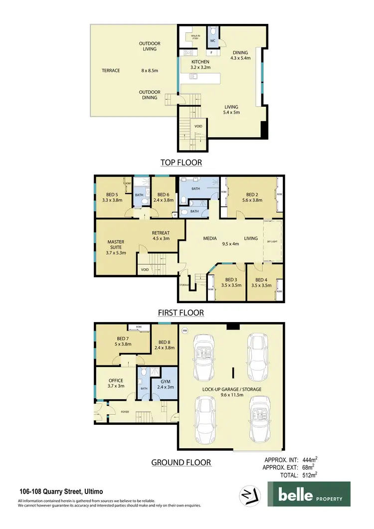 Floorplan of Homely house listing, 106 - 108 Quarry Street, Ultimo NSW 2007