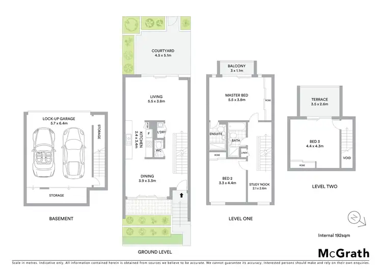 Floorplan of Homely townhouse listing, 37/34 Ivy Street, Botany NSW 2019