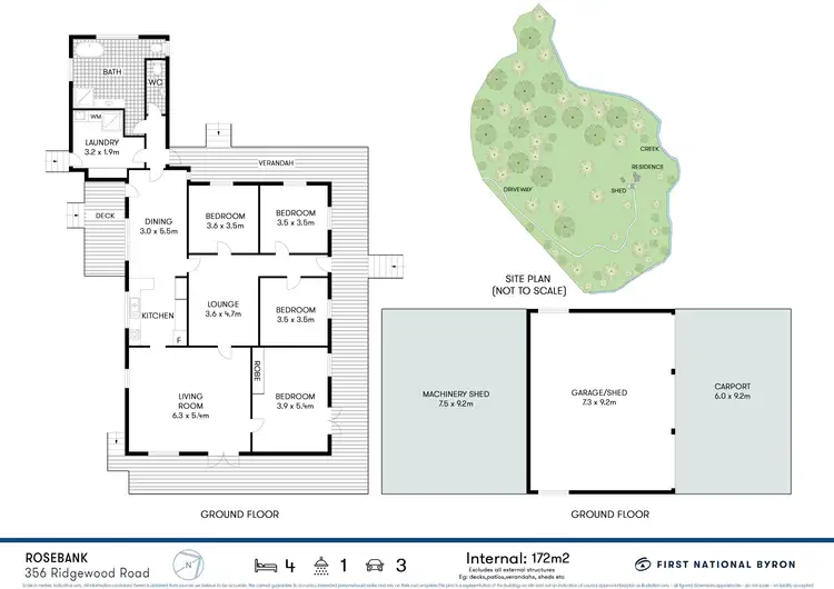 Floorplan of Homely house listing, 356 Ridgewood Road, Rosebank NSW 2480