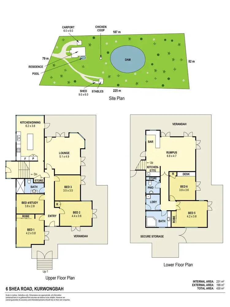 Floorplan of Homely house listing, 6 Shea Road, Kurwongbah QLD 4503