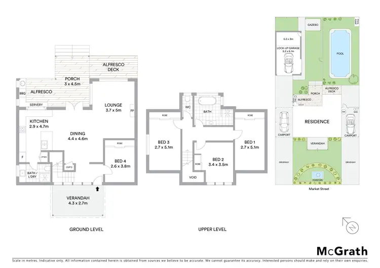 Floorplan of Homely house listing, 184 Market Street, Mudgee NSW 2850