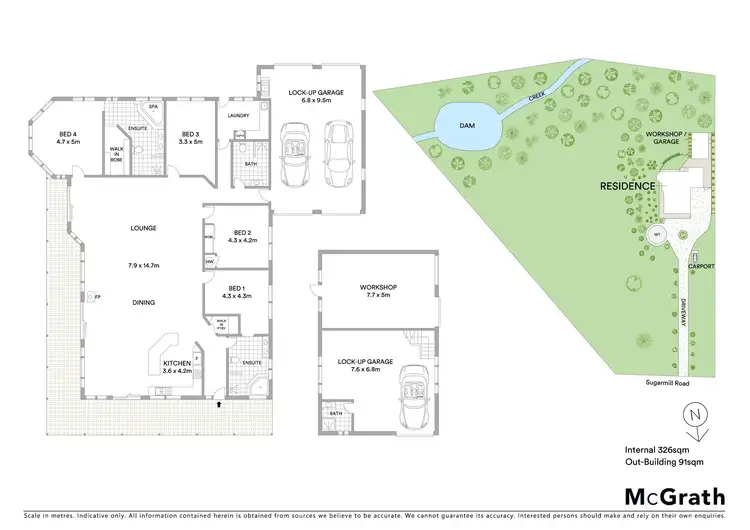 Floorplan of Homely house listing, 29 Sugarmill Road, Sapphire Beach NSW 2450