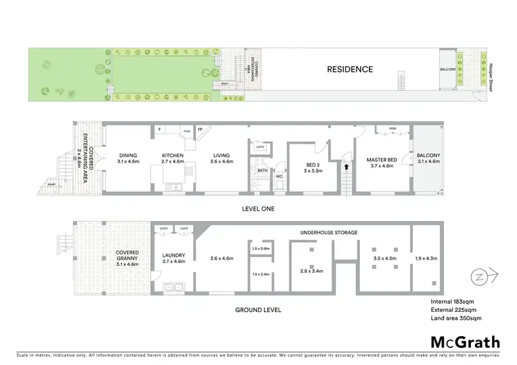 Floorplan of Homely house listing, 3A Hooper Street, Randwick NSW 2031
