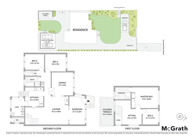 Floorplan of Homely house listing, 214b Connells Point Road, Connells Point NSW 2221