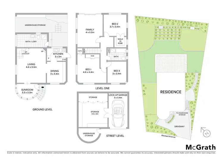 Floorplan of Homely house listing, 26 Ritchard Avenue, Coogee NSW 2034
