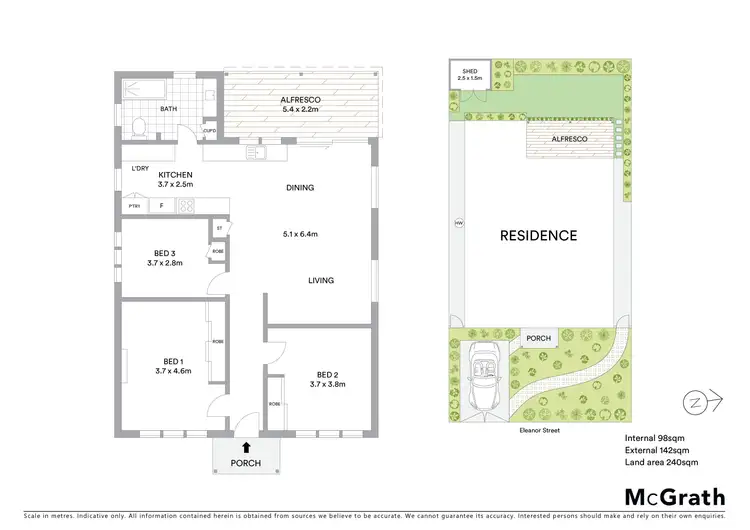 Floorplan of Homely house listing, 86 Eleanor Street, Footscray VIC 3011