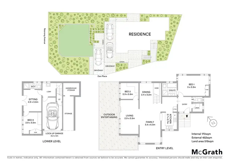 Floorplan of Homely house listing, 23 Noorong Avenue, Forresters Beach NSW 2260