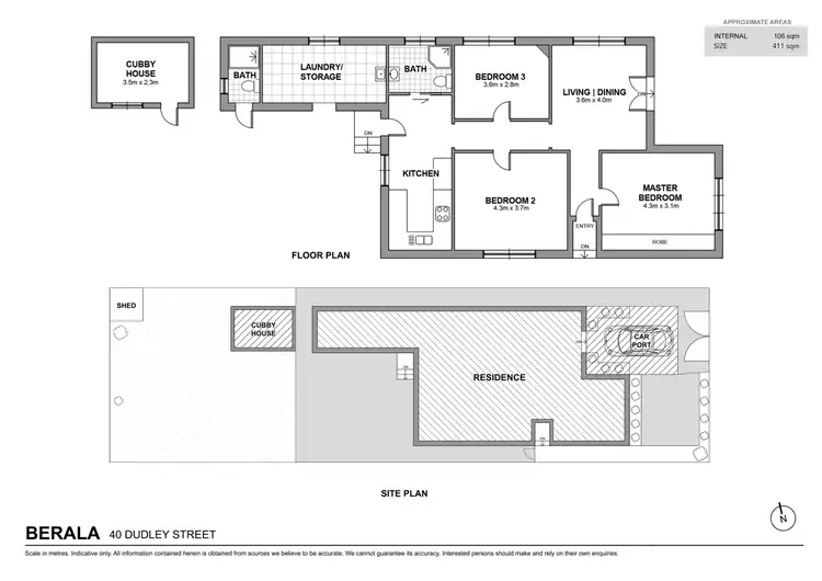 Floorplan of Homely house listing, 40 Dudley Street, Berala NSW 2141