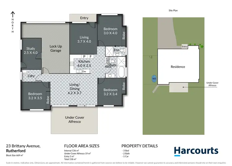Floorplan of Homely house listing, 23 Brittany Avenue, Rutherford NSW 2320