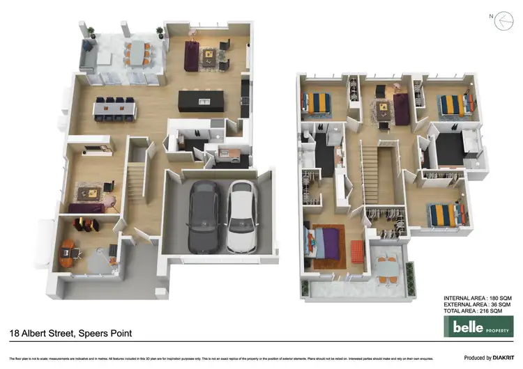 Floorplan of Homely house listing, 18 Albert Street, Speers Point NSW 2284