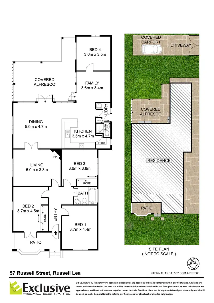 Floorplan of Homely house listing, 57 Russell Street, Russell Lea NSW 2046