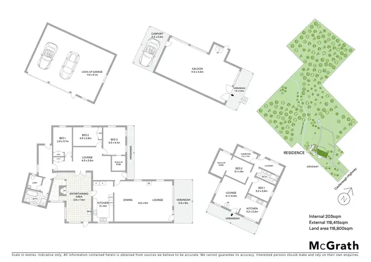 Floorplan of Homely rural property listing, 6891 Castlereagh Highway, Mudgee NSW 2850