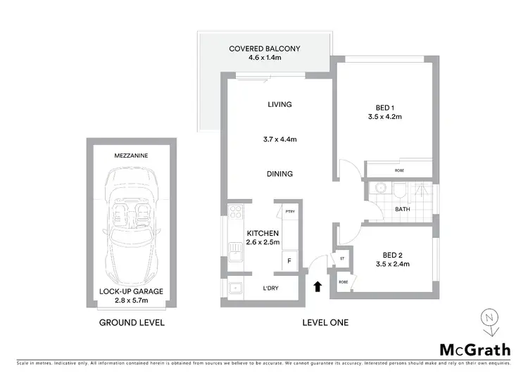 Floorplan of Homely apartment listing, 4/23 Stuart Street, Collaroy NSW 2097