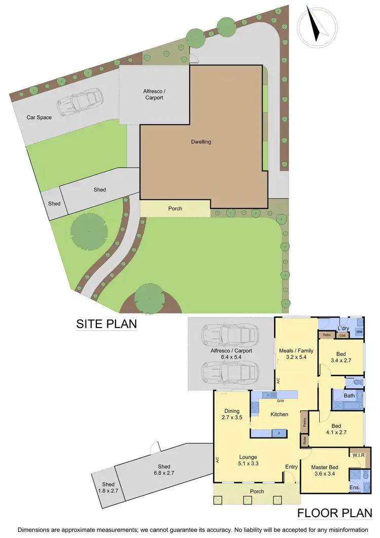 Floorplan of Homely house listing, 1 Redcraze Rise, Mill Park VIC 3082