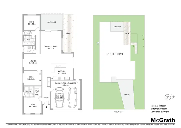 Floorplan of Homely house listing, 48 Kirby Avenue, Canadian VIC 3350