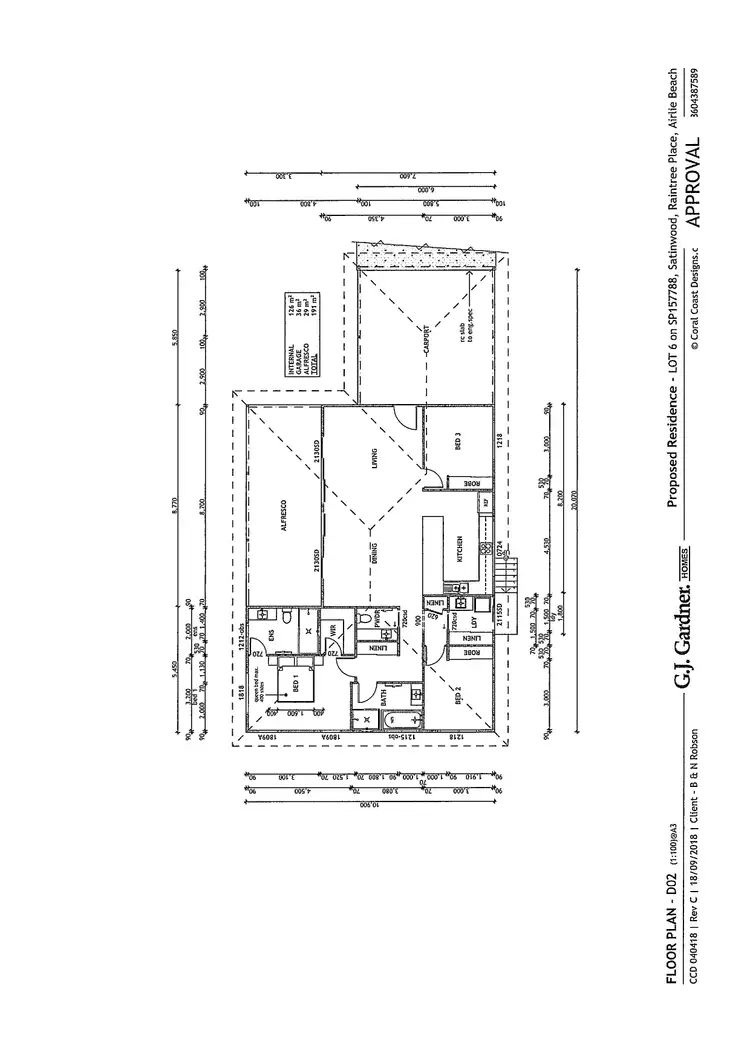 Floorplan of Homely land listing, 22 Satinwood Court, Airlie Beach QLD 4802