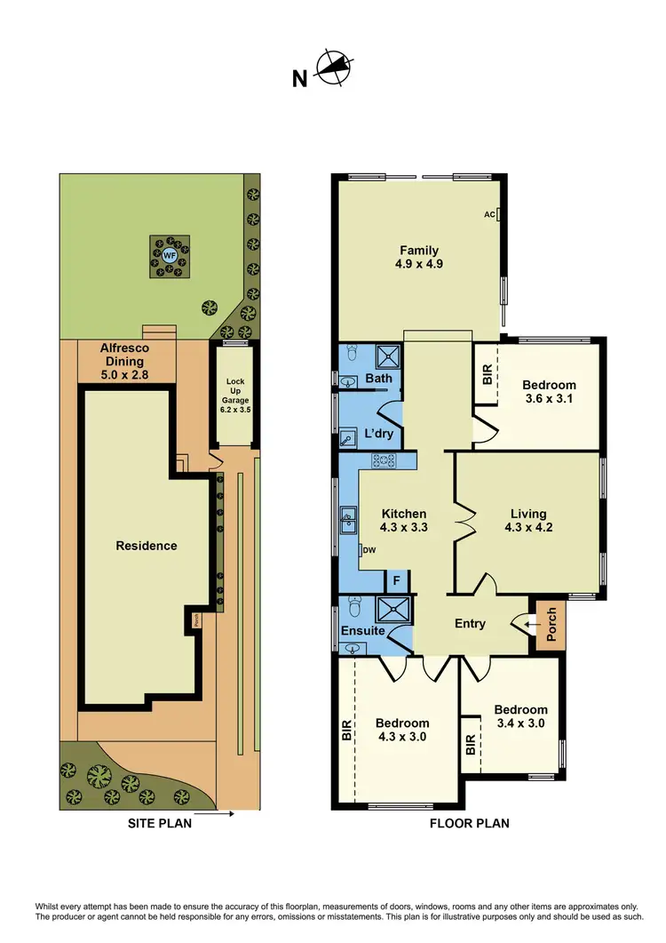 Floorplan of Homely house listing, 16 Servante Street, Sunshine VIC 3020