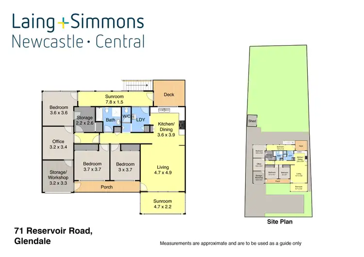 Floorplan of Homely house listing, 71 Reservoir Road, Glendale NSW 2285