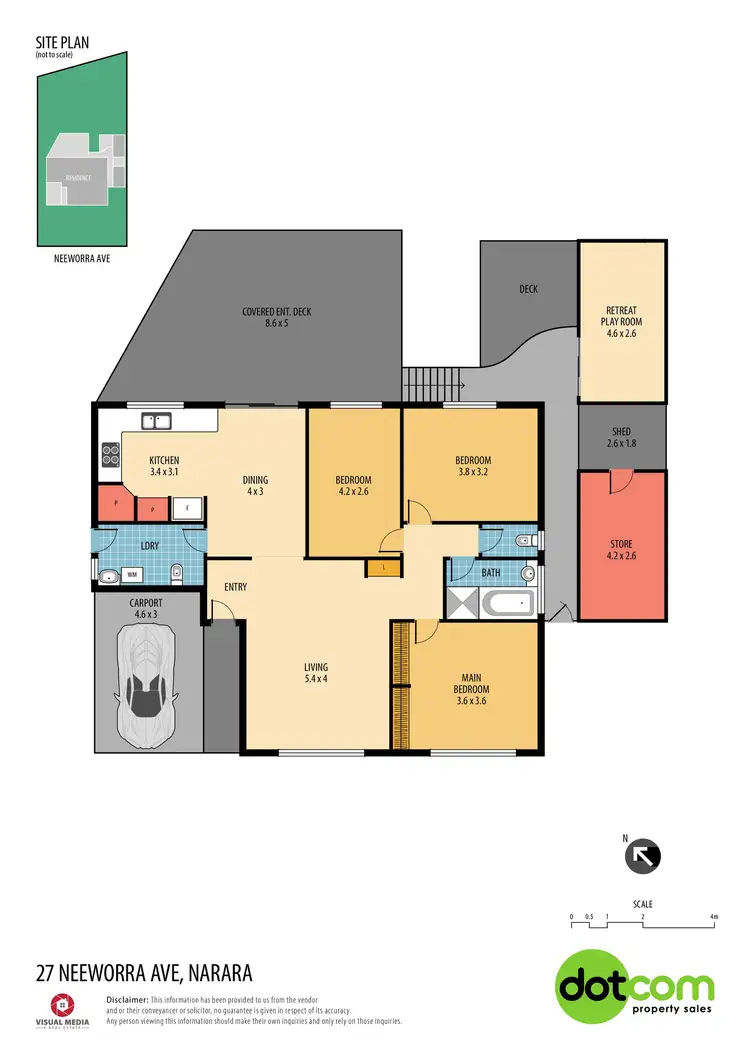 Floorplan of Homely house listing, 27 Neeworra Avenue, Narara NSW 2250