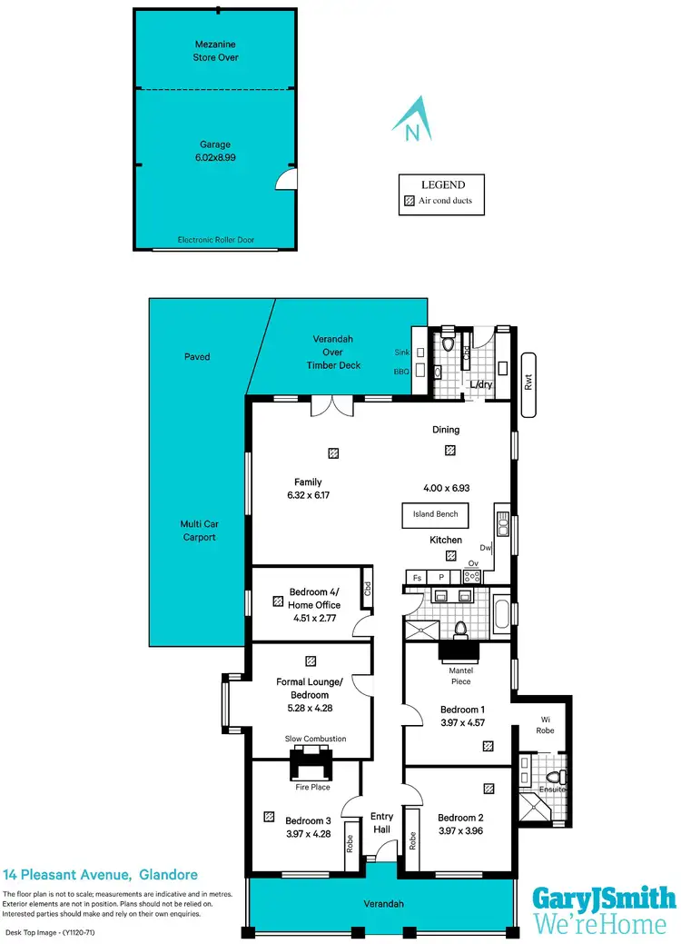 Floorplan of Homely house listing, 14 Pleasant Avenue, Glandore SA 5037