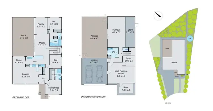 Floorplan of Homely house listing, 8 Castlewood Place, Templestowe VIC 3106