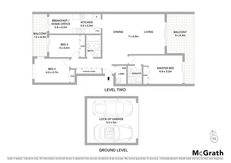 Floorplan of Homely apartment listing, 42/2A Palmer Street, Naremburn NSW 2065