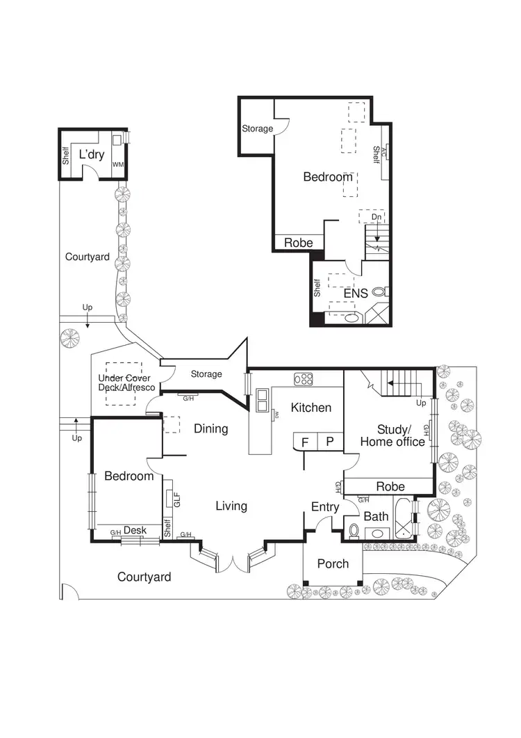 Floorplan of Homely house listing, 123 Mitford Street, Elwood VIC 3184
