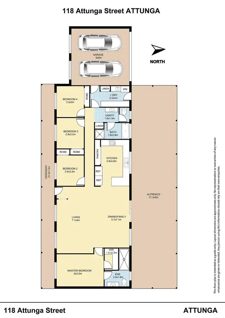 Floorplan of Homely house listing, 118 Attunga Street, Attunga NSW 2345