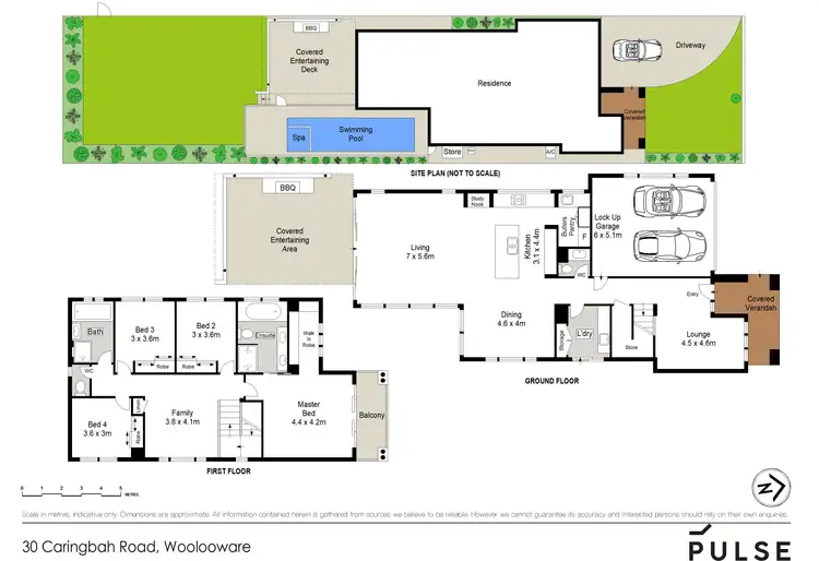 Floorplan of Homely house listing, 30 Caringbah Road, Woolooware NSW 2230