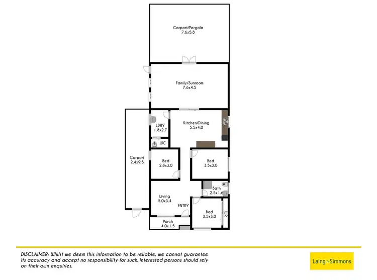 Floorplan of Homely house listing, 43 Norfolk Street, Blacktown NSW 2148