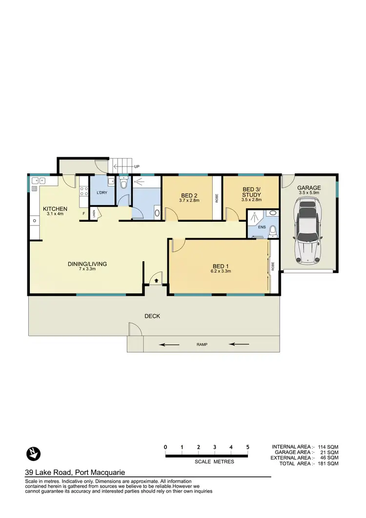 Floorplan of Homely house listing, 39 Lake Road, Port Macquarie NSW 2444