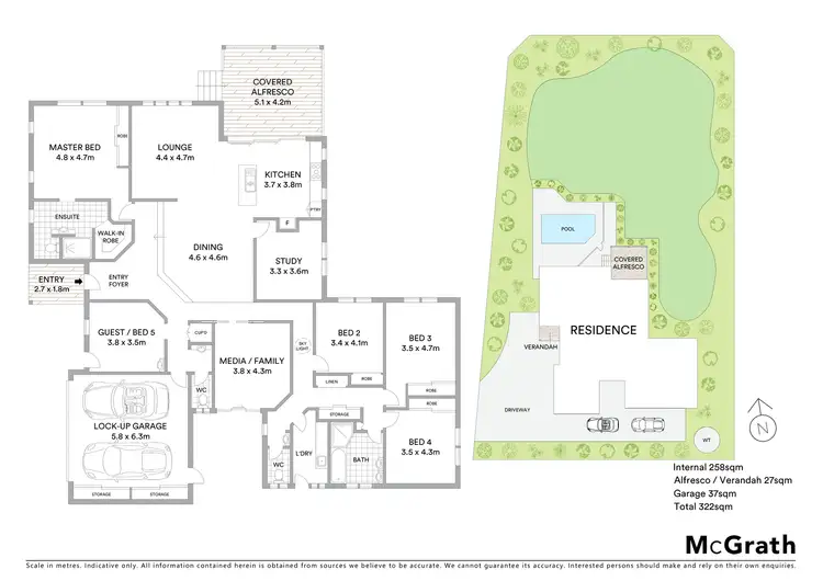 Floorplan of Homely house listing, 128 Ferny Glen Road, Mons QLD 4556