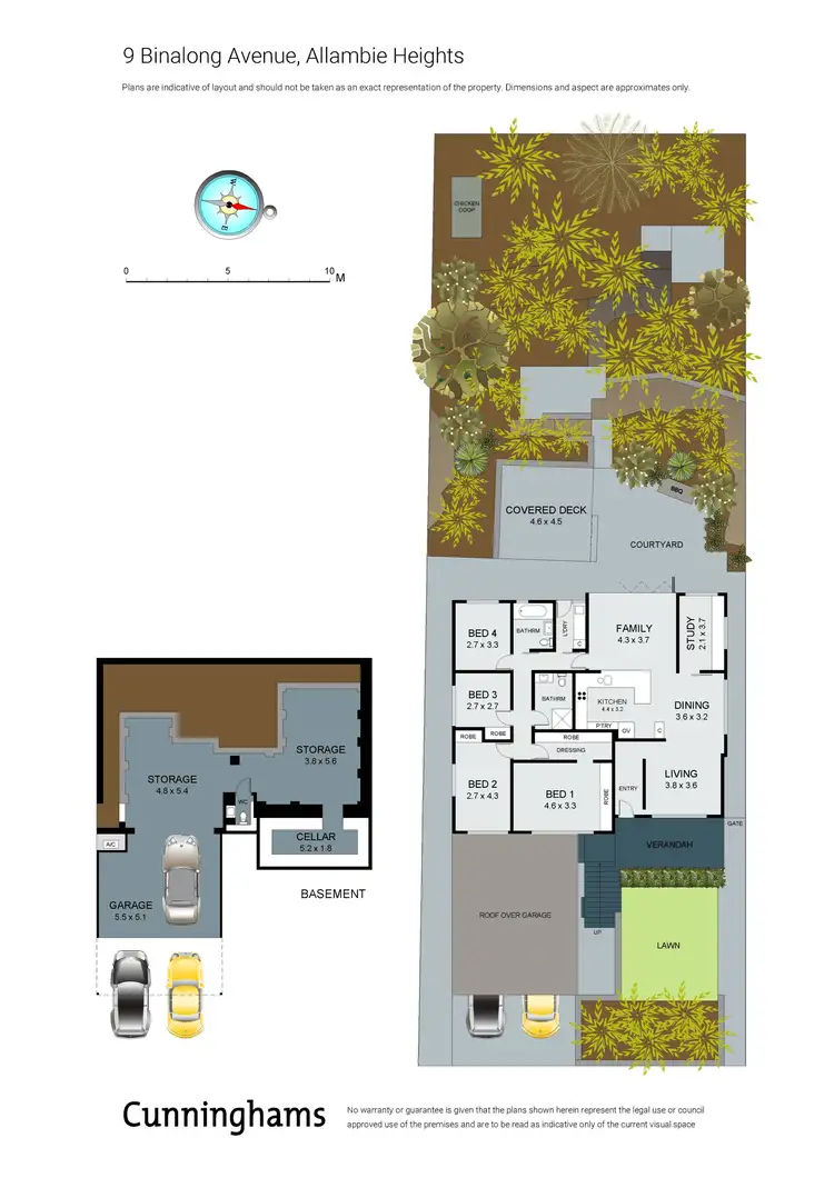 Floorplan of Homely house listing, 9 Binalong Avenue, Allambie Heights NSW 2100