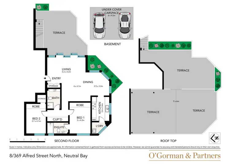 Floorplan of Homely apartment listing, 8/369 Alfred Street, Neutral Bay NSW 2089