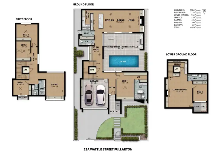Floorplan of Homely house listing, 23a Wattle Street, Fullarton SA 5063