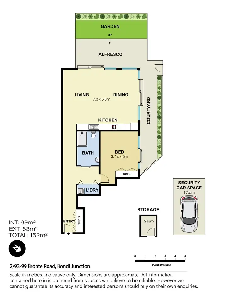 Floorplan of Homely apartment listing, 2/93-99 Bronte Road, Bondi Junction NSW 2022