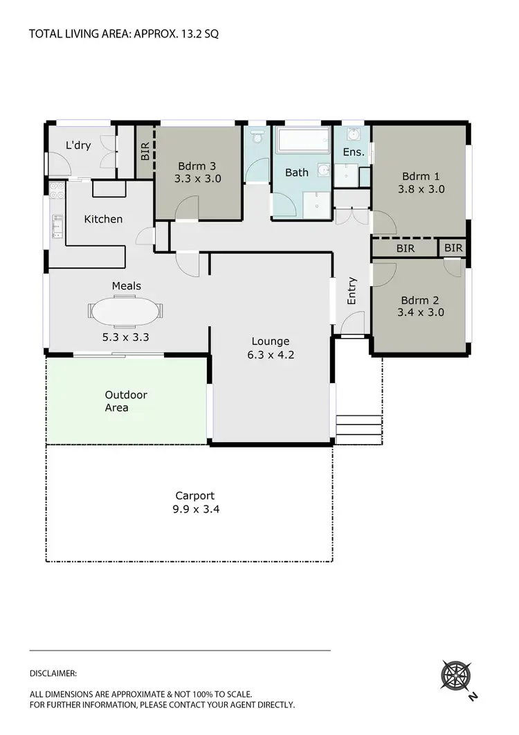 Floorplan of Homely house listing, 15 Mount Helen Avenue, Mount Helen VIC 3350
