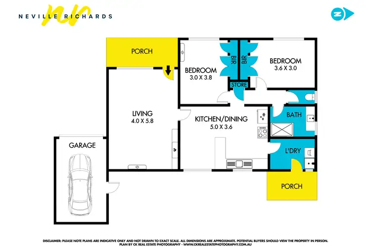 Floorplan of Homely unit listing, 4/29-31 Drysdale Street, Portarlington VIC 3223