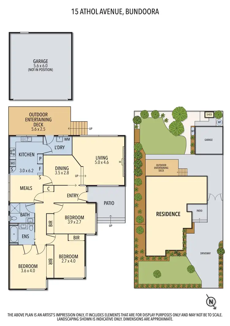 Floorplan of Homely house listing, 15 Athol Avenue, Bundoora VIC 3083