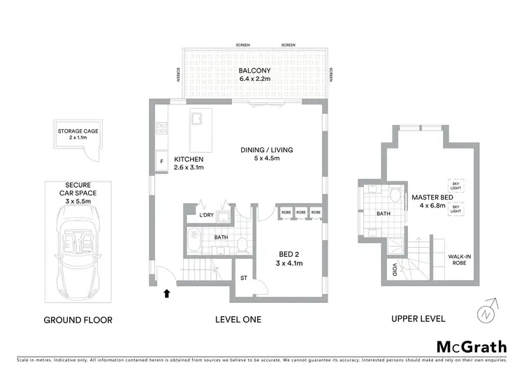 Floorplan of Homely apartment listing, 7/36A Park Road, Naremburn NSW 2065