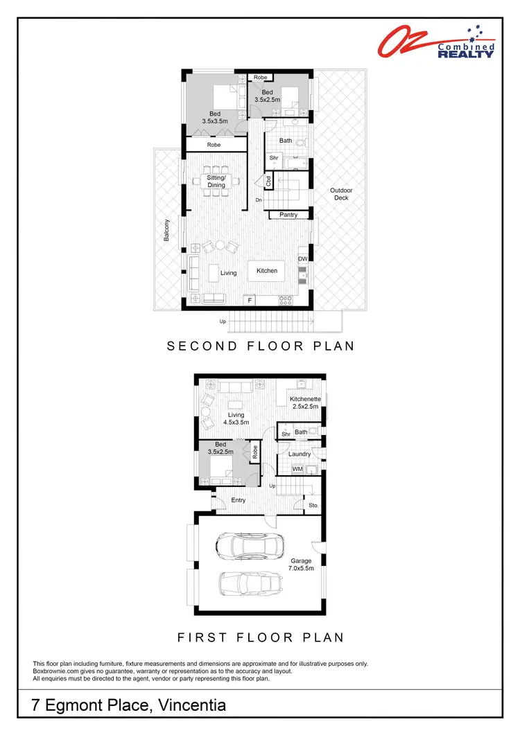 Floorplan of Homely house listing, 7 Egmont Place, Vincentia NSW 2540