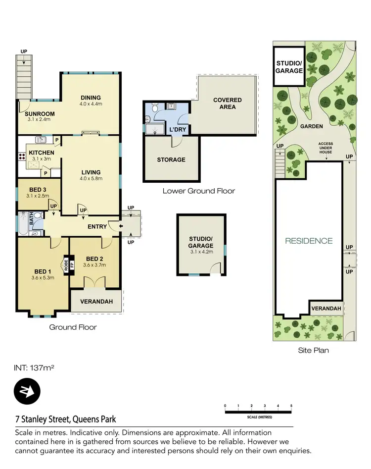 Floorplan of Homely house listing, 7 Stanley Street, Queens Park NSW 2022